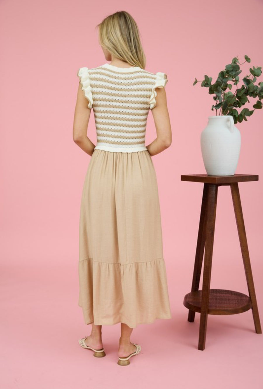 The Grace Sweater Top Midi Dress