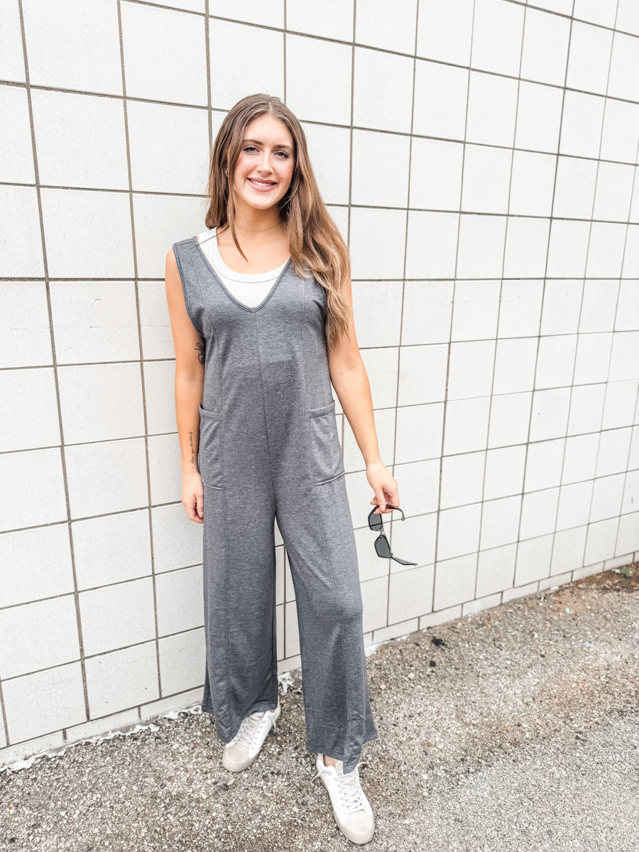 The Rachel charcoal Jumper
