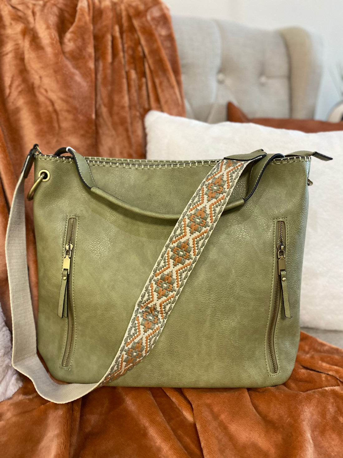 The Laura Double Strape Purse/Crossbody