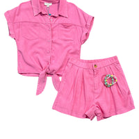 Girls Hayden Pink Shorts