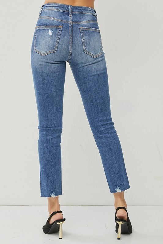 PLUS Risen High Rise Relaxed Skinny Jeans