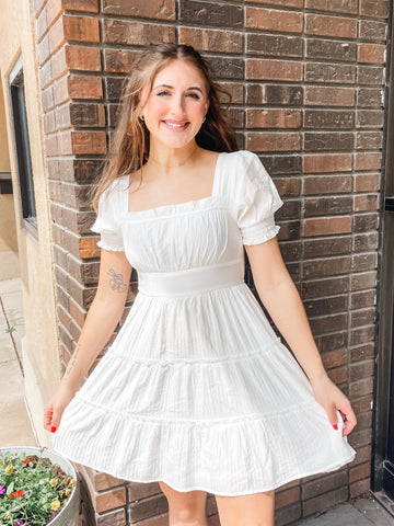 The Raeha White Dress