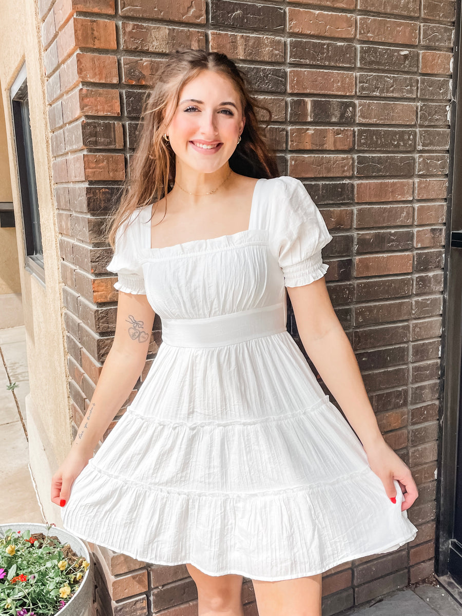 The Raeha White Dress