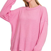 The Haley Candy Pink Sweater