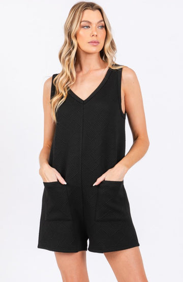 The Becca Black Romper