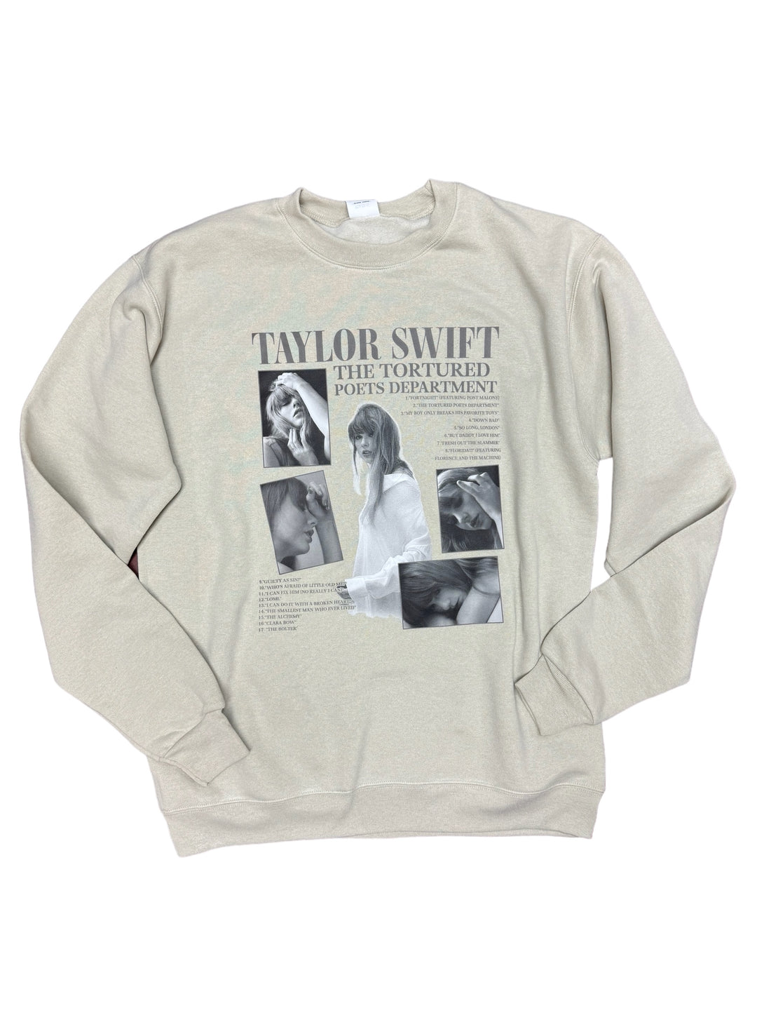 TS TTPD Songs/Cover Crewneck