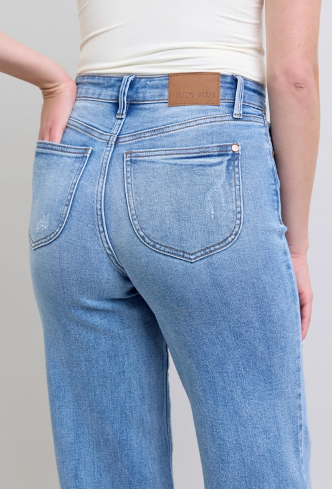 Judy Blue HW Vintage Wash Retro Jeans