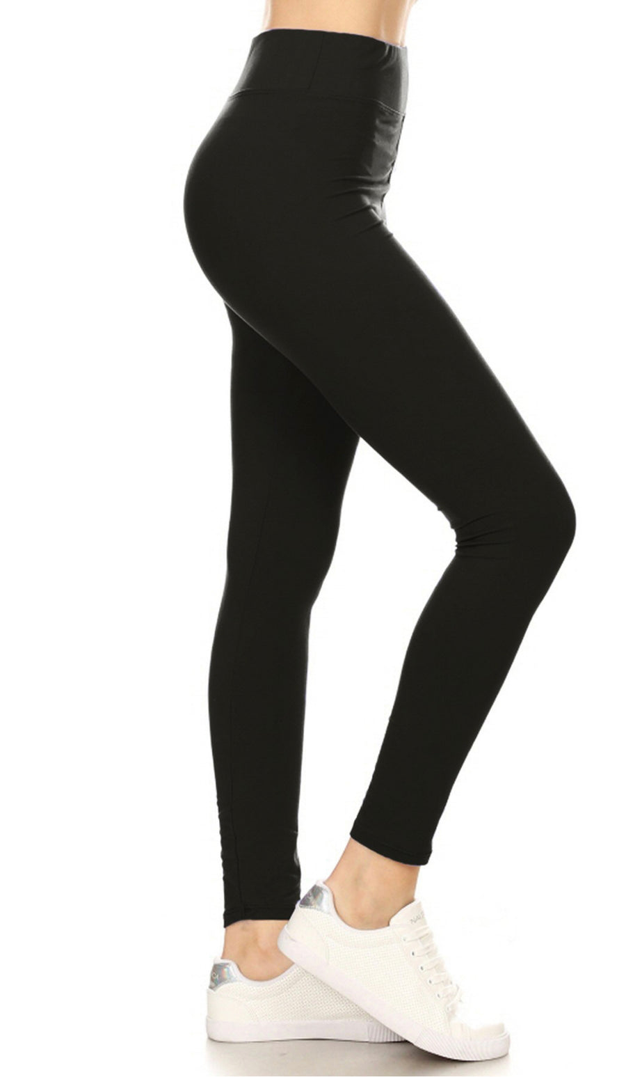 Buttery Soft Black Leggings One Size