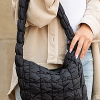 Dale Quilted Puffer Bag