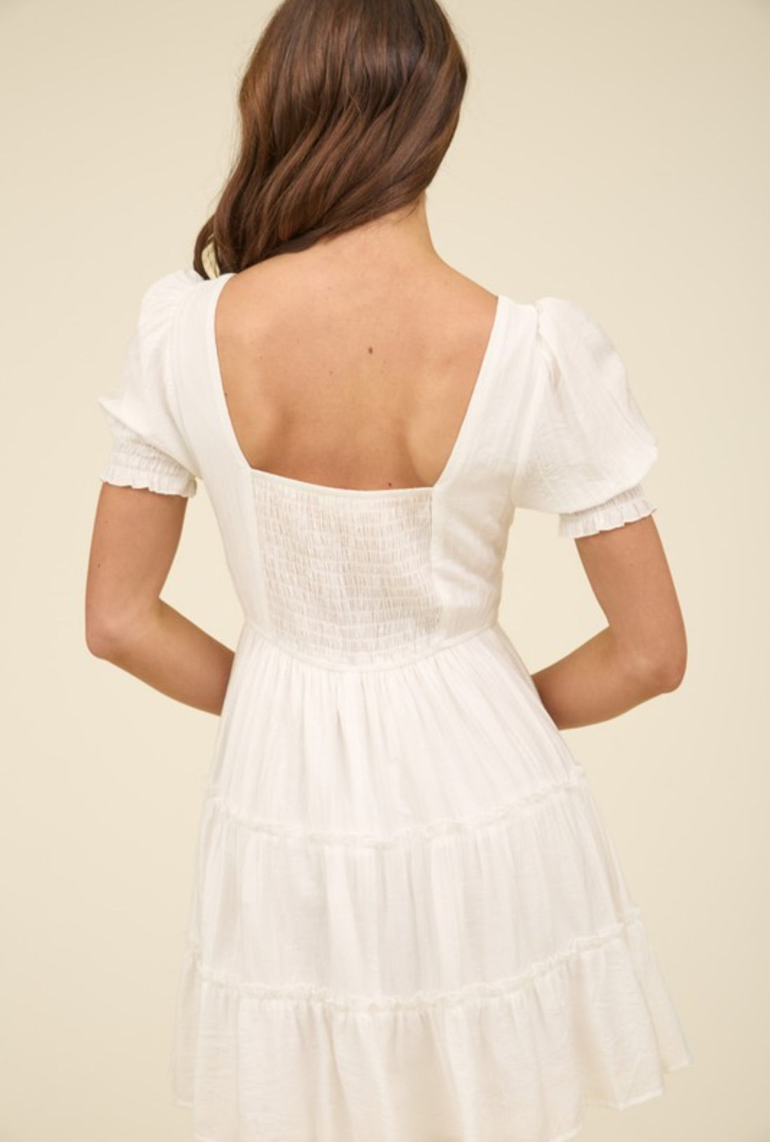 The Raeha White Dress