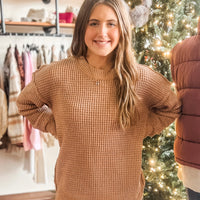 The Erika Taupe Sweater