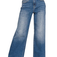 Zenana HW Wide Leg Jeans