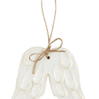 Mud Pie White Glazes Ornament