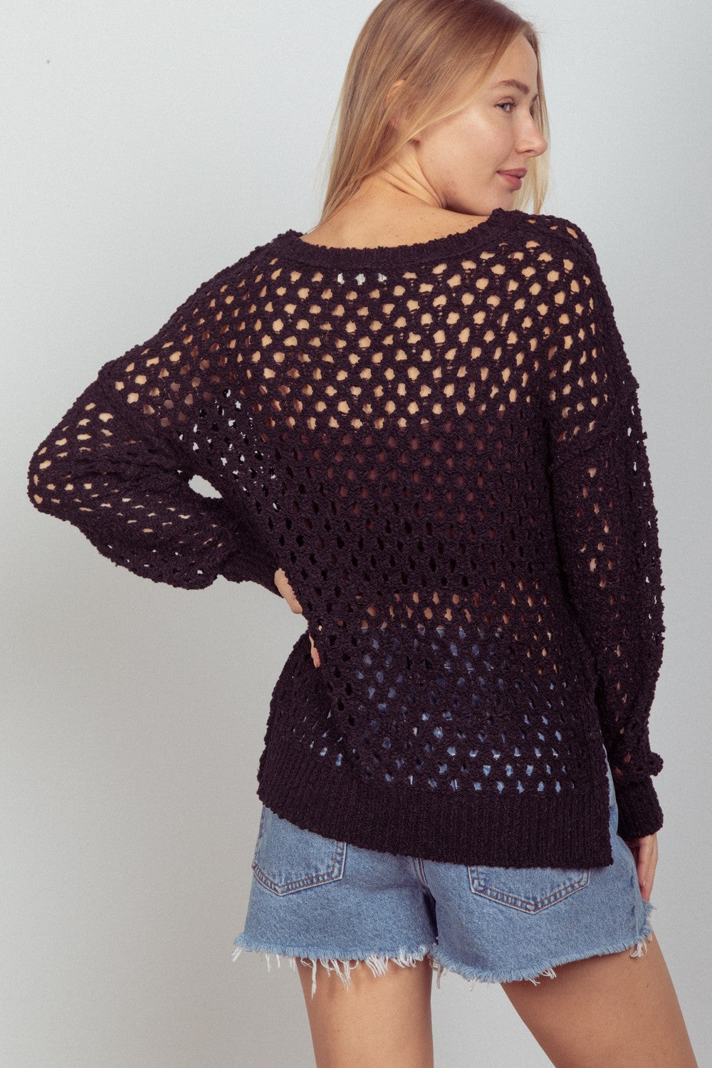 The Chelsea Holey Knit Sweater