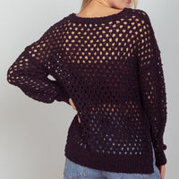 The Chelsea Holey Knit Sweater
