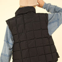 Sami Black Padded Vest