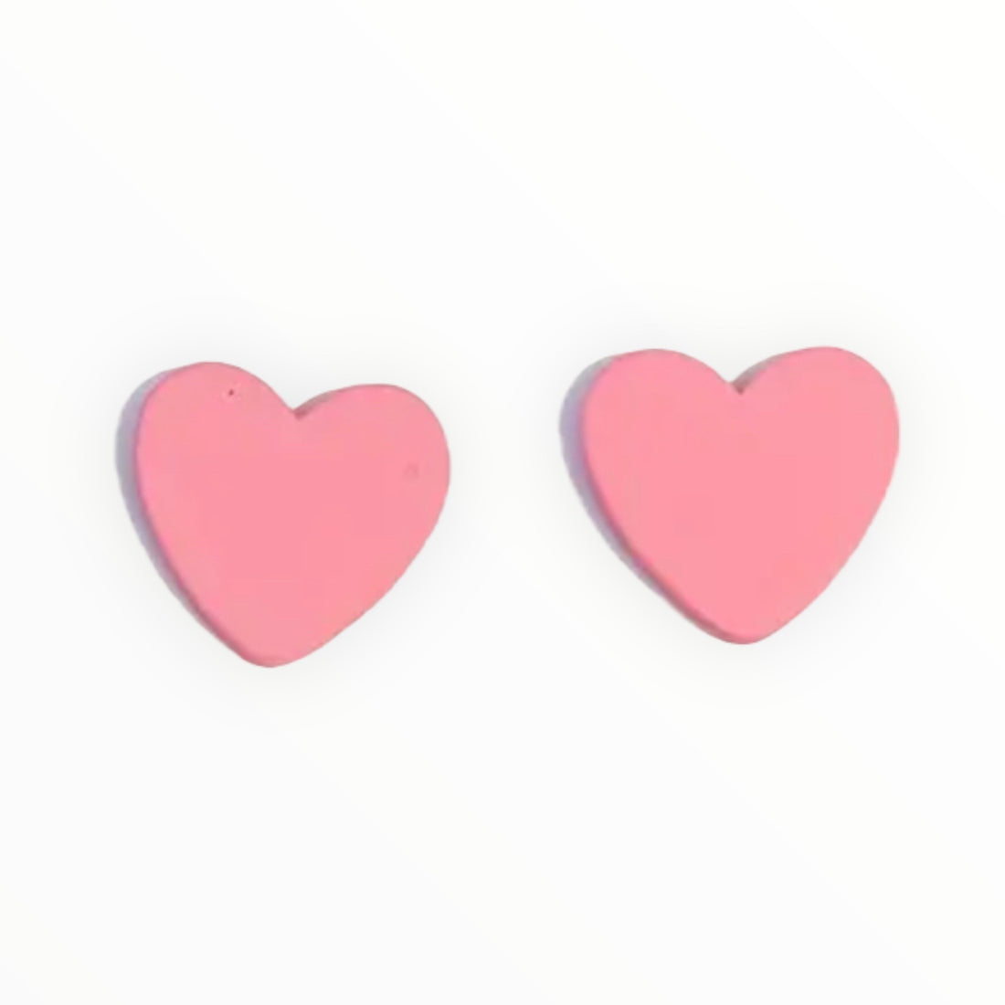 Heart Wooden Earrings
