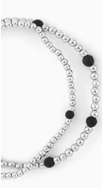 Erimish_silver_and_black_beaded_bracelet