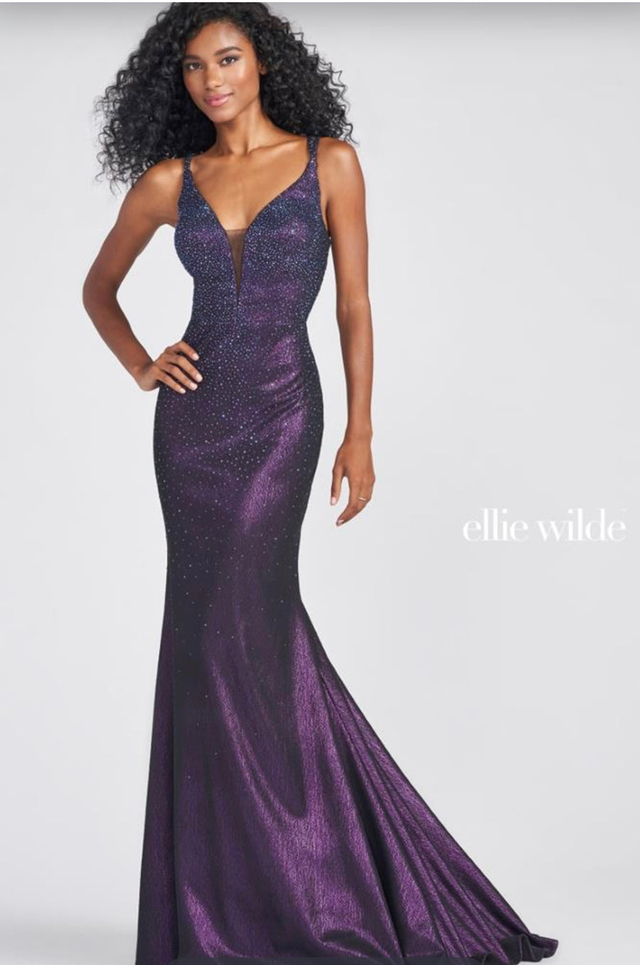 6 Purple Ellie Wilde by Mon Cheri Very Good