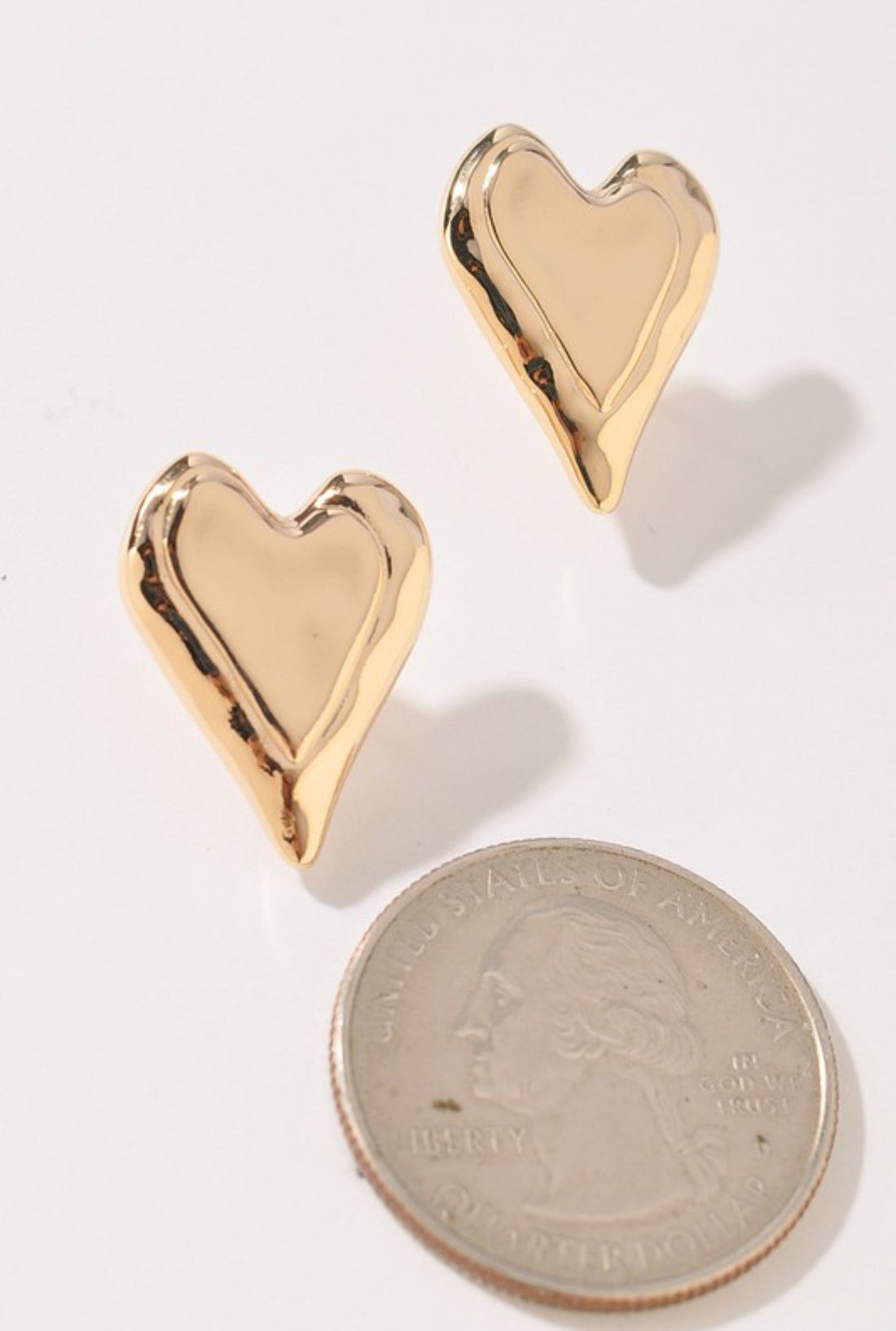 Heart Studs