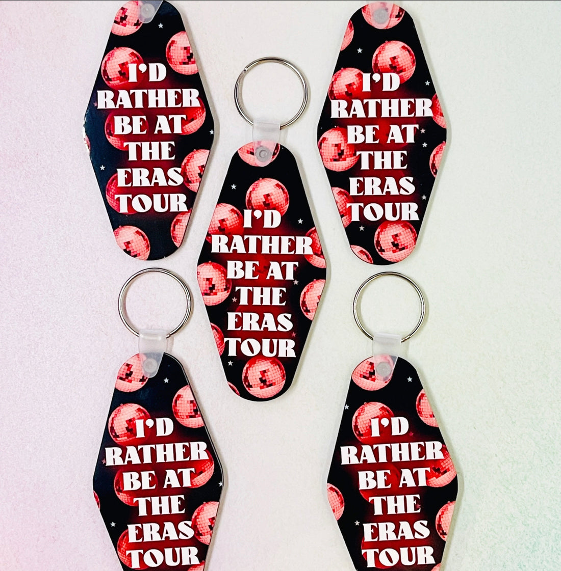 I’d Rather Be At The Eras Tour Keychain