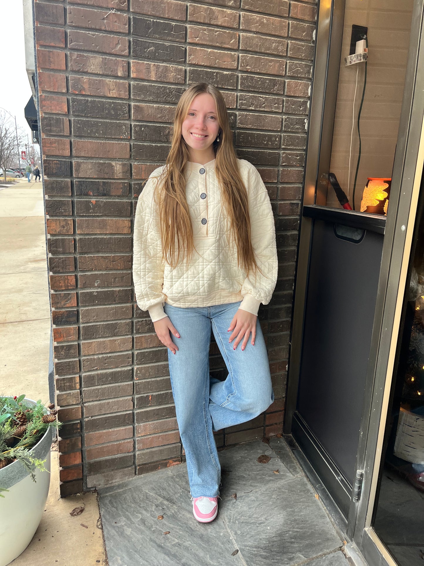 Flying Monkey HR Raw Hem Wide Jeans