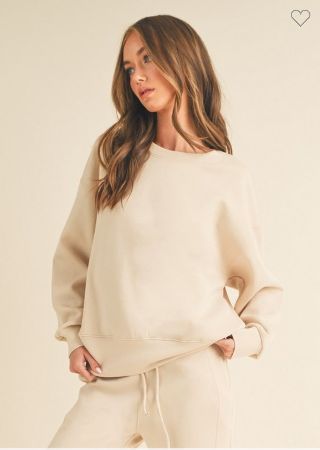 Oatmeal Scuba Crewneck