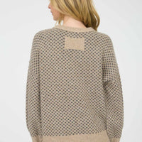 Mini Jacquard Crew Neck