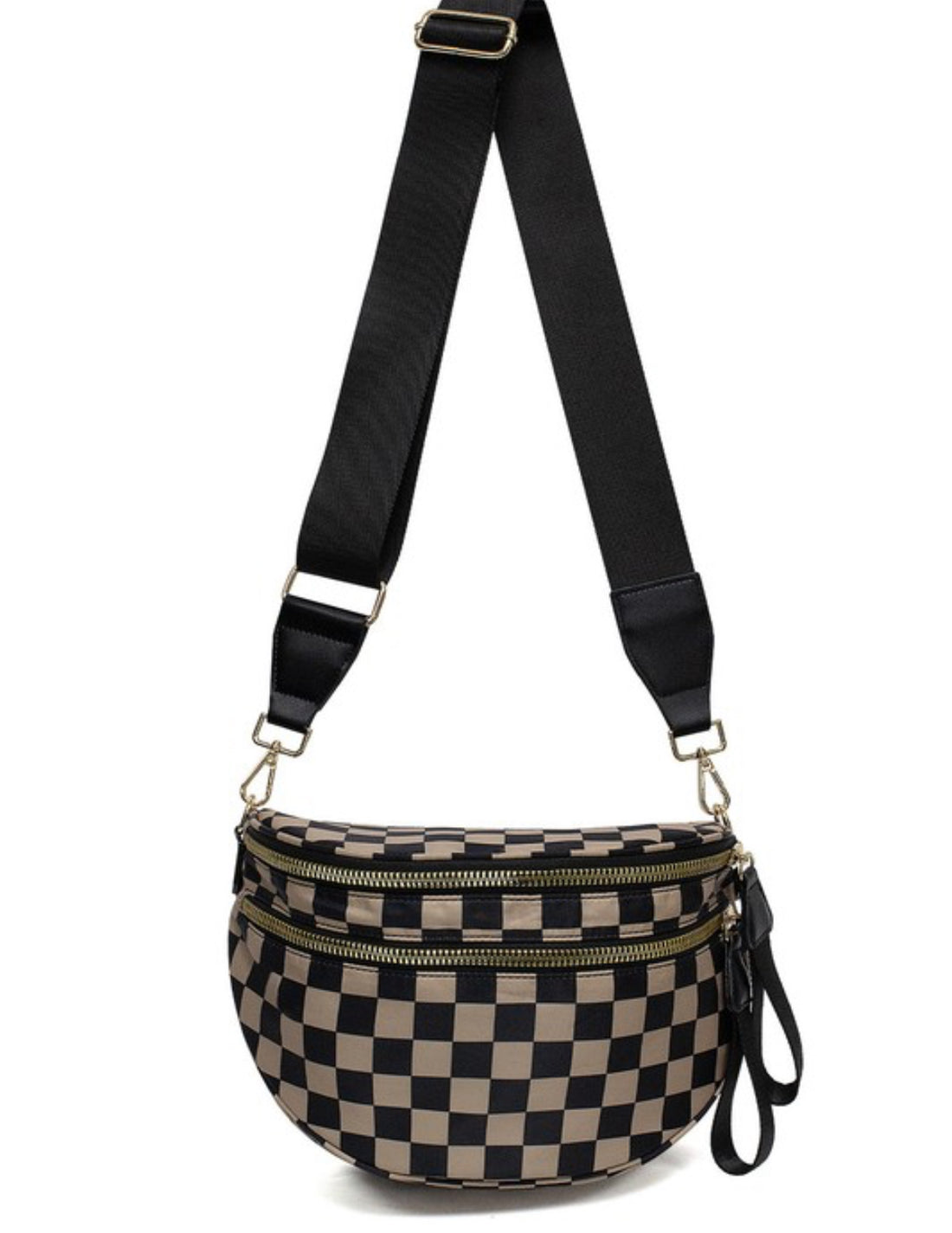 Frankie checkered sling bag - multiple colors