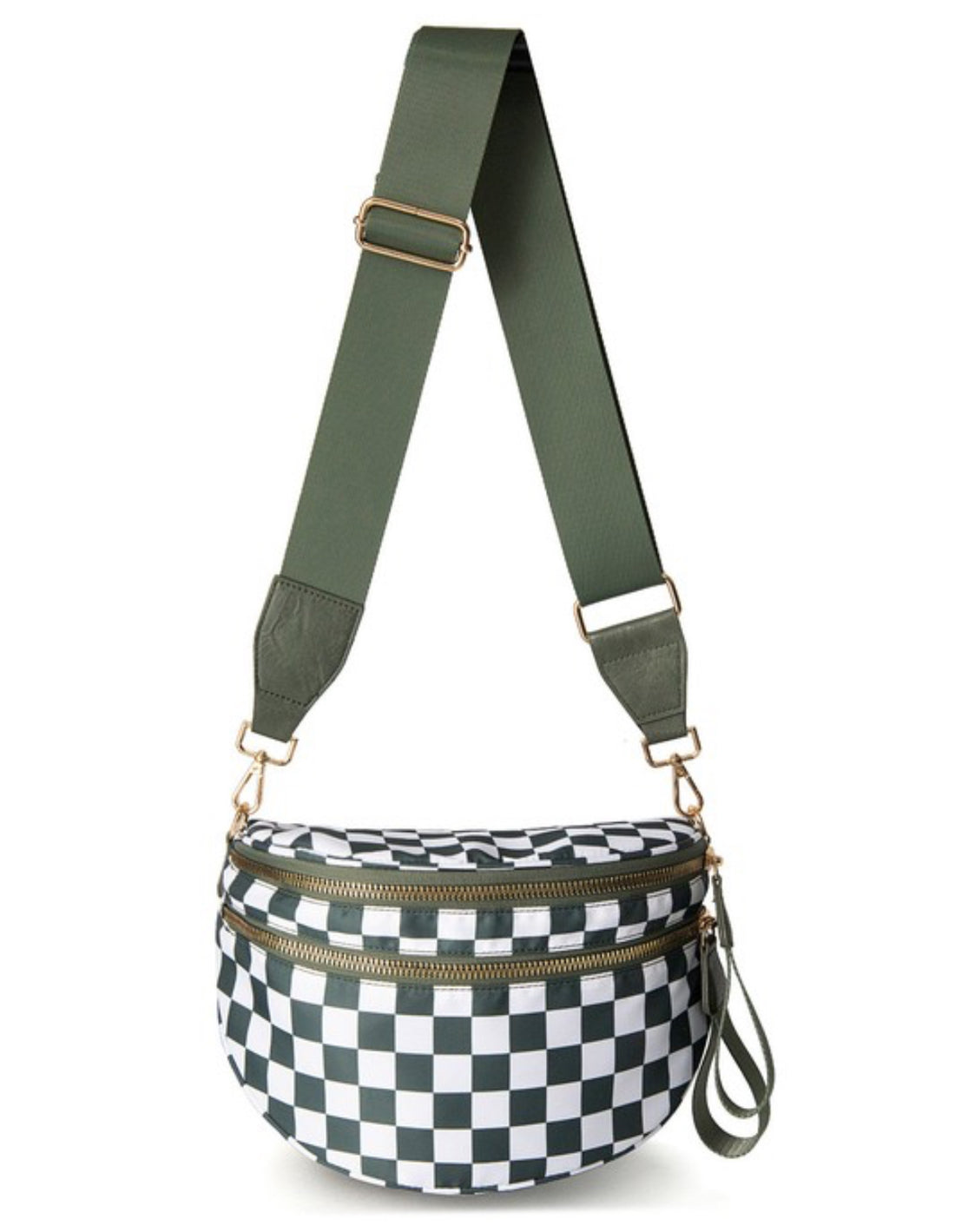 Frankie checkered sling bag - multiple colors