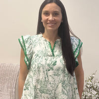 Sweet Style Ruffle Sleeve