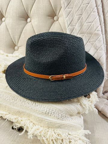 Straw Fedora Hat (6 colors)