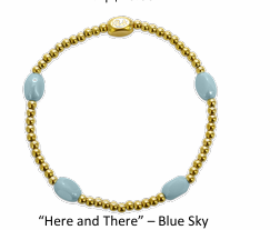 Isla - Pop of Color Here & There Blue Sky Bracelet