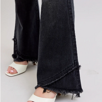 Judy Blue-High Waisted Black Flare