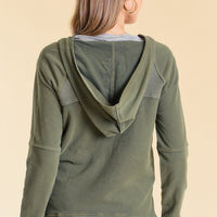 The Susie So Soft Olive Hoodie