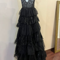 (5)Sherri Hill - Size 0 Black