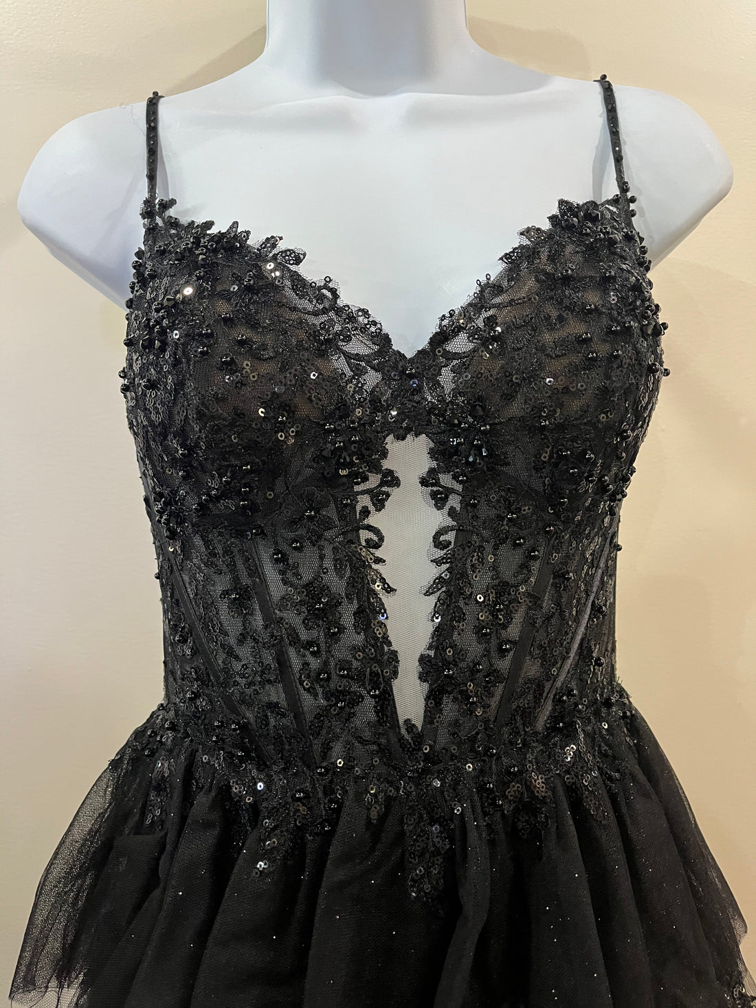 (5)Sherri Hill - Size 0 Black