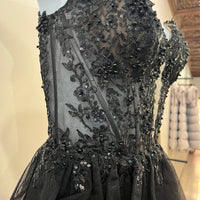 (5)Sherri Hill - Size 0 Black