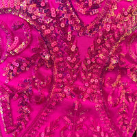 (12) 2 Cute-Hot Pink-Size 8