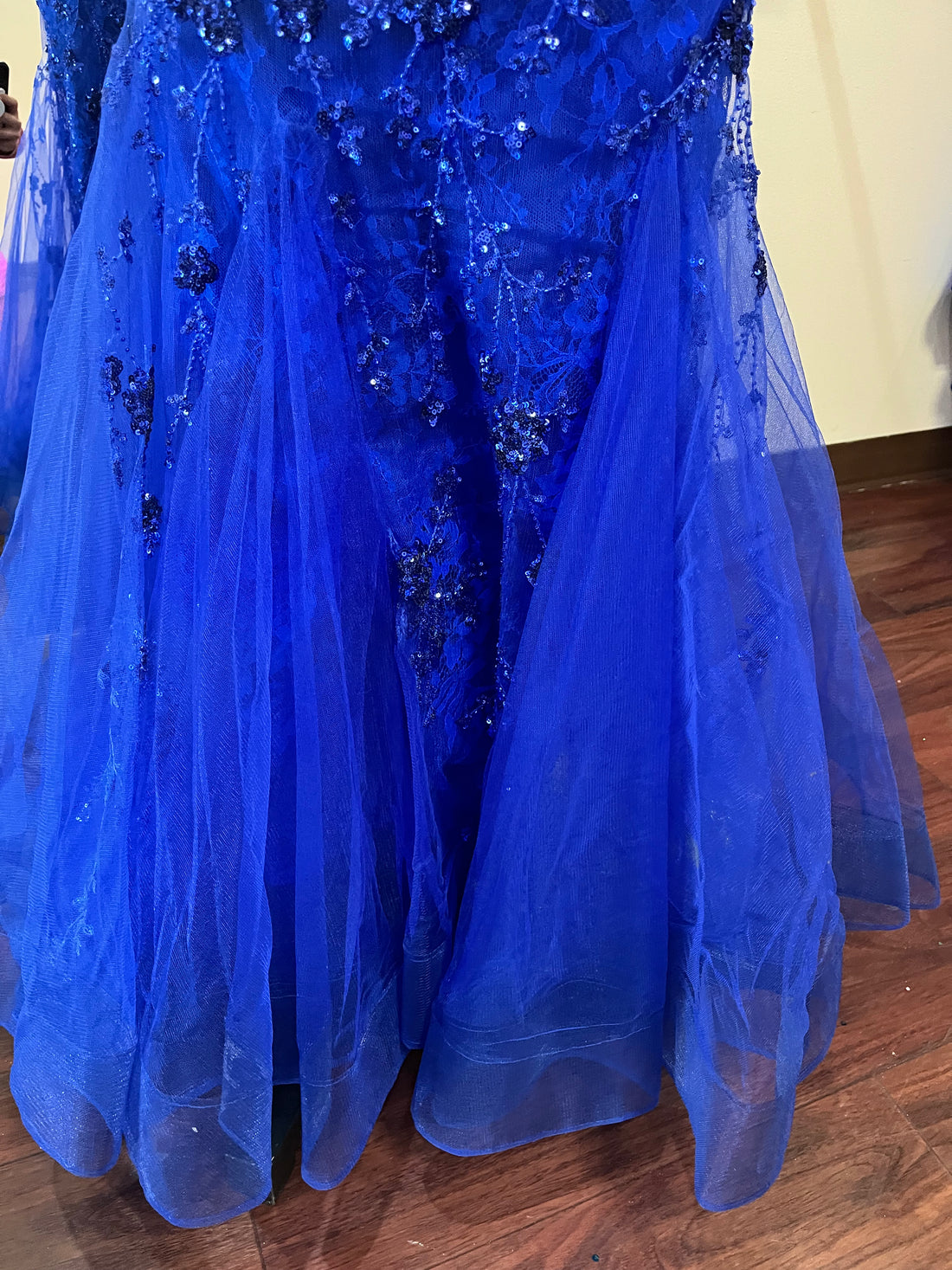 Royal Blue Sequin Prom Dress – Size 2 | Amara
