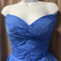 (16)Sherri Hill Blue strapless-2