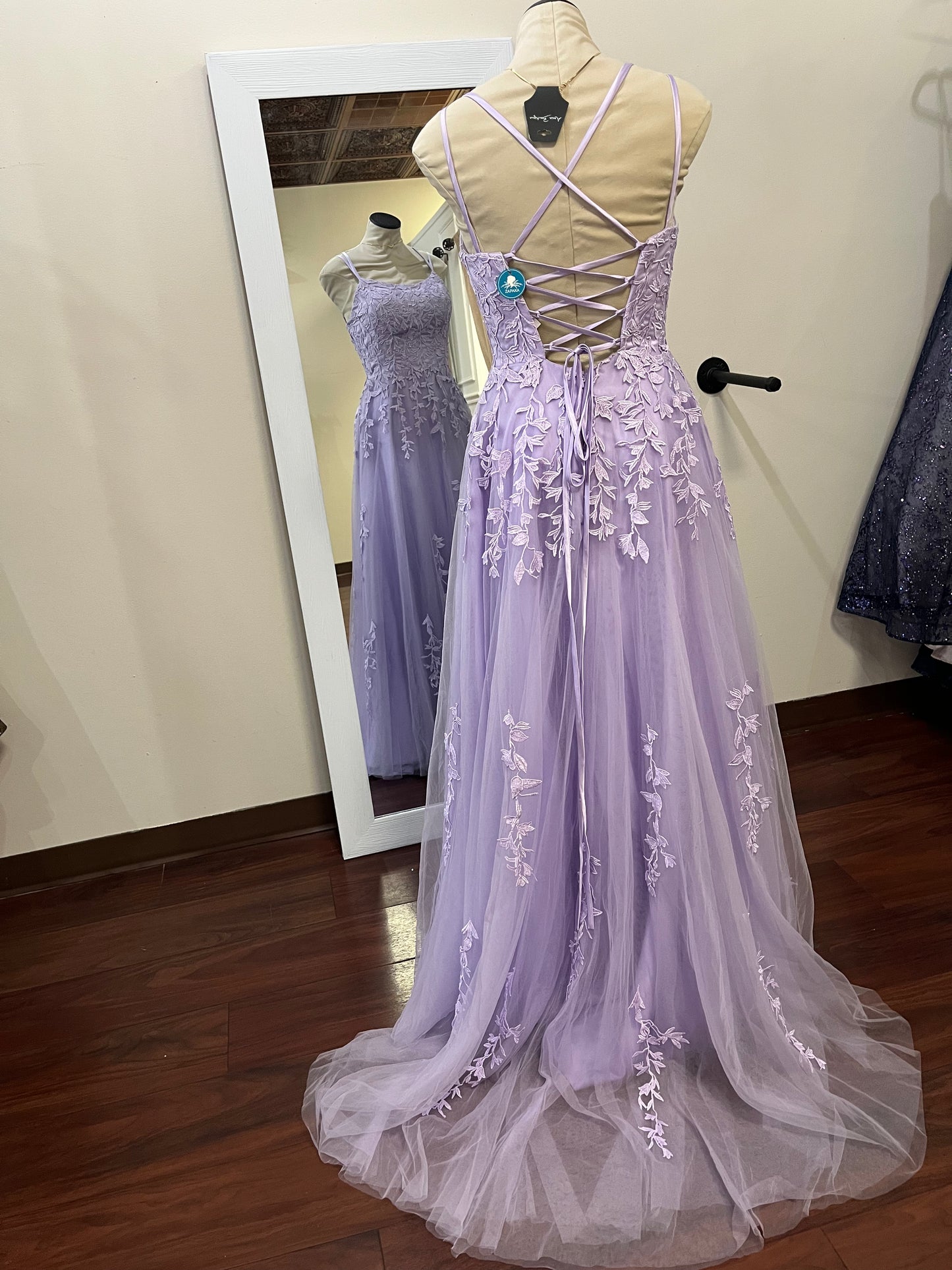 Zapaka-Lavender Purple-Size 4-6