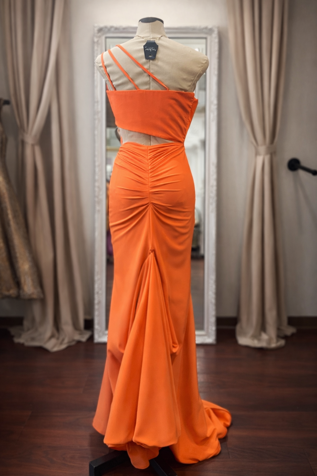 Prom Shop-Bright Orange-Size 00