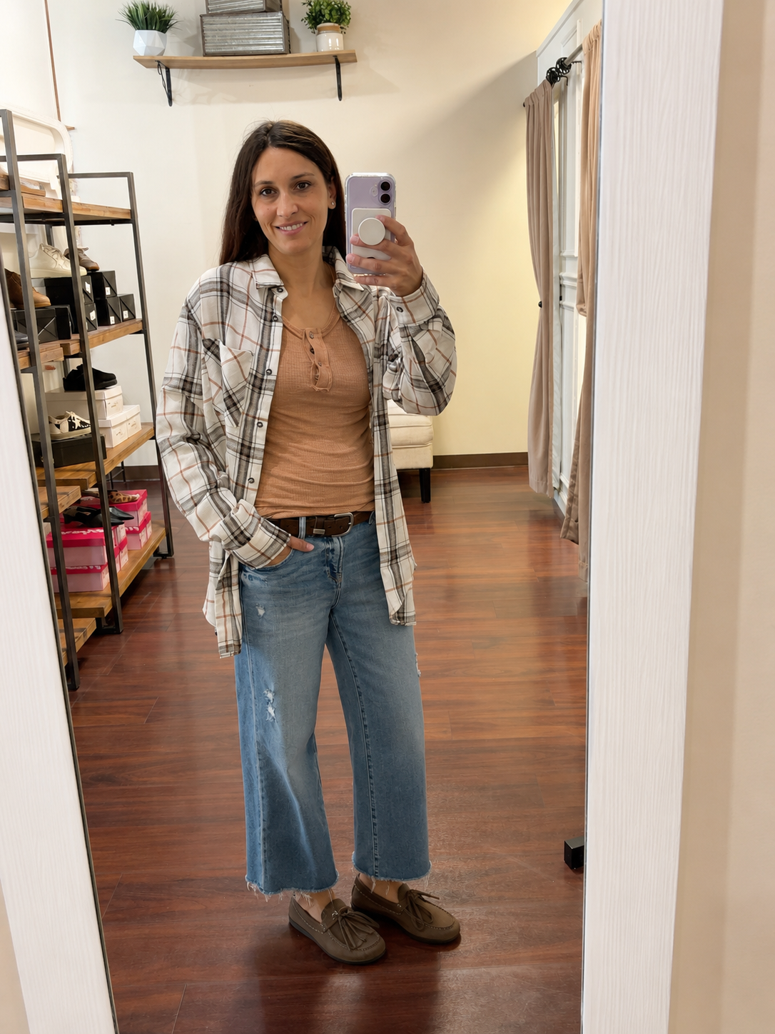 Simply Fall Plaid Shirt