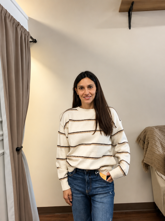 Simply Striped Sweater