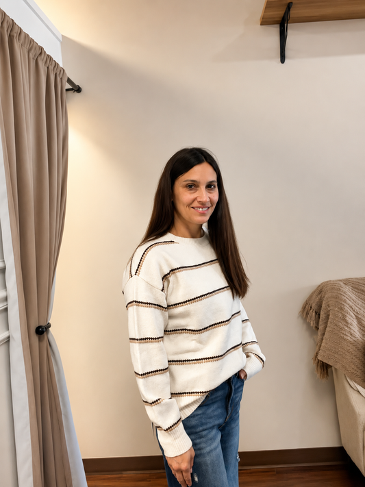 Simply Striped Sweater