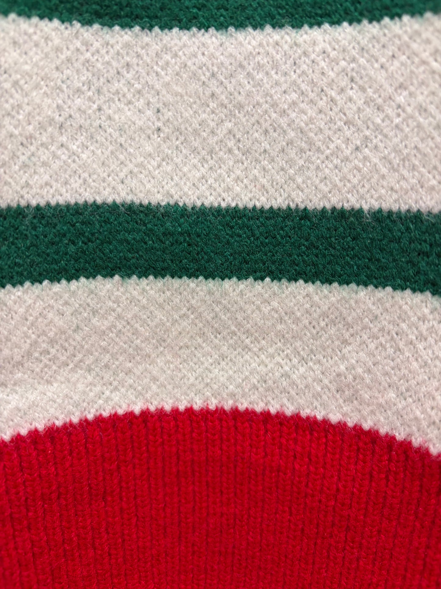 Christmas Stripe Knit Top