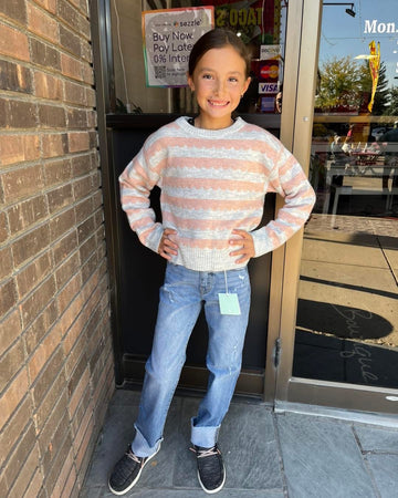 Girls Crew Neck Sweater