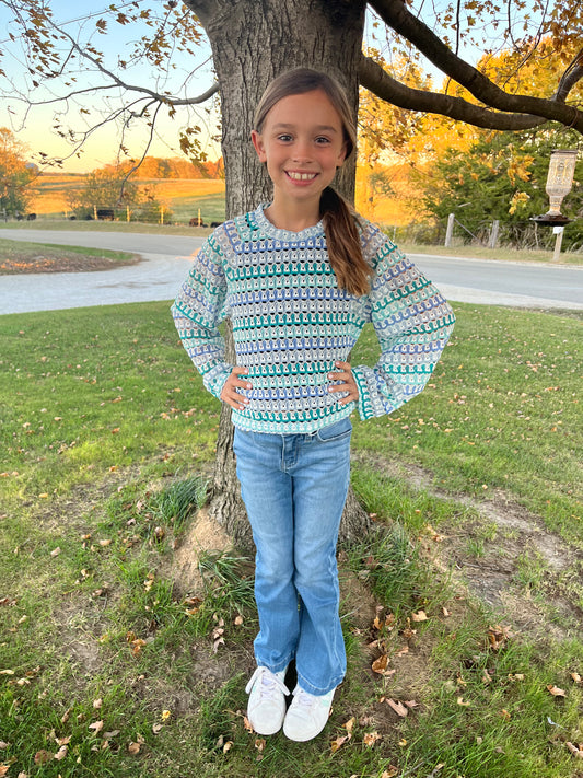 Tweens mid rise kancan flare jeans 