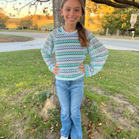 Tweens mid rise kancan flare jeans 